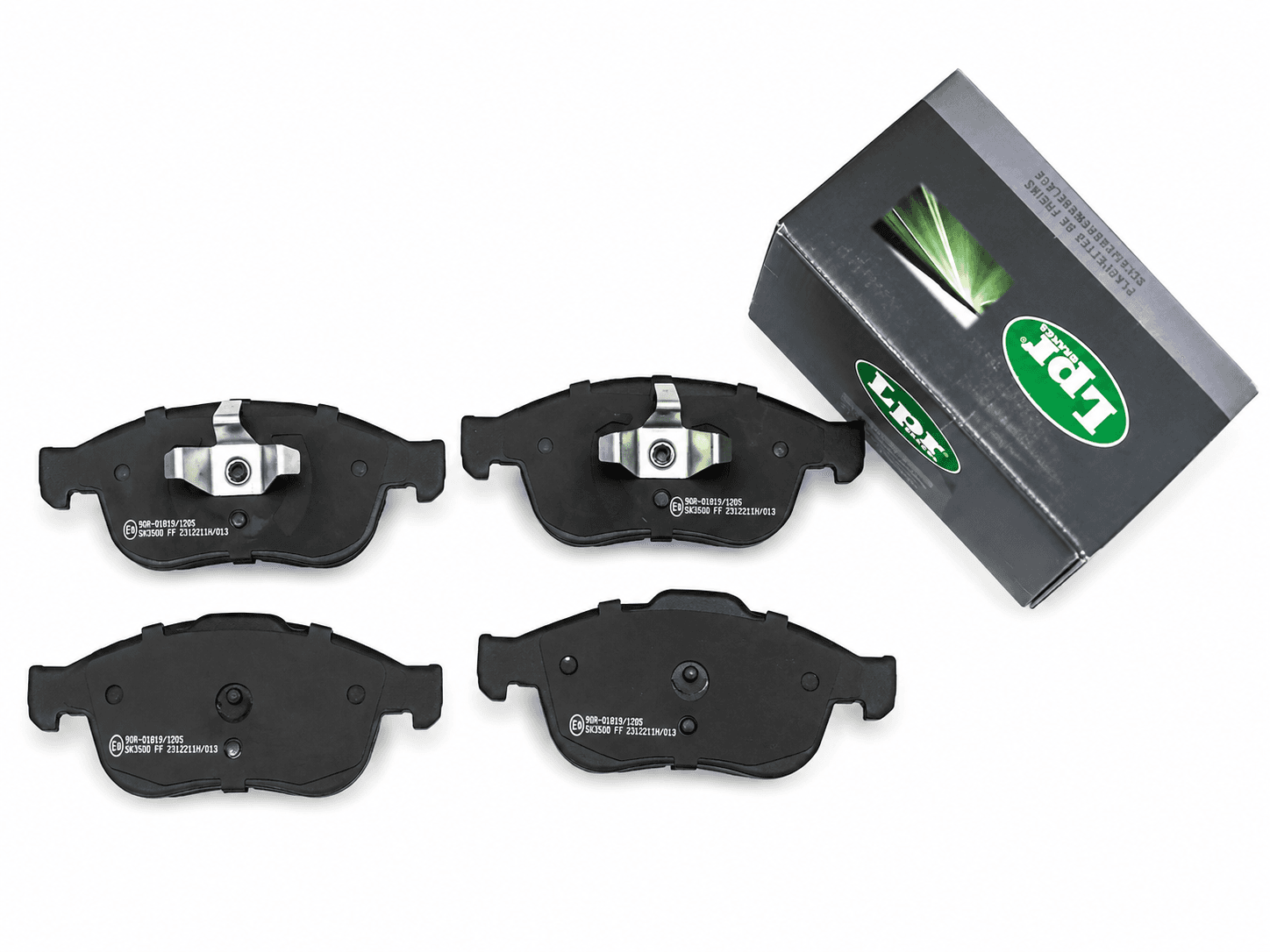 plaquettes de frein Avant dacia duster megane 3